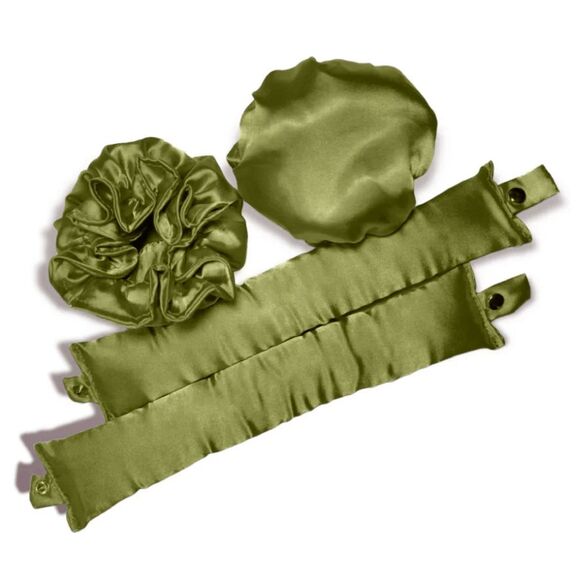 New Eternal Muse Set of 3 Heatless Curlers and Hair Essence Spray - Picture 1 of 6